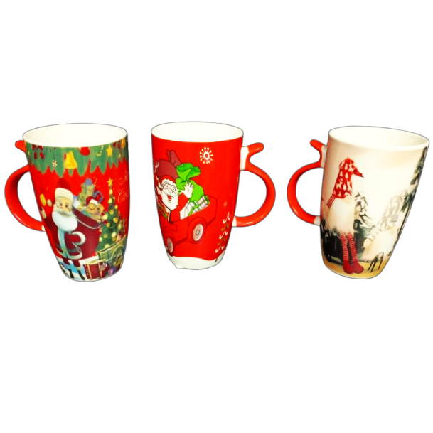 NATAL CANECA CERAMICA 450ml