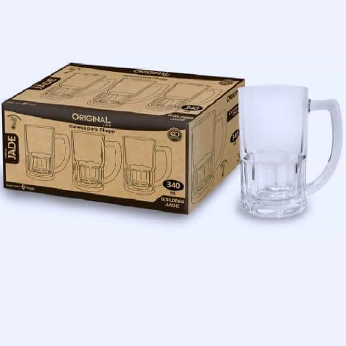 CANECA JADE 340ML C/6 UN 868