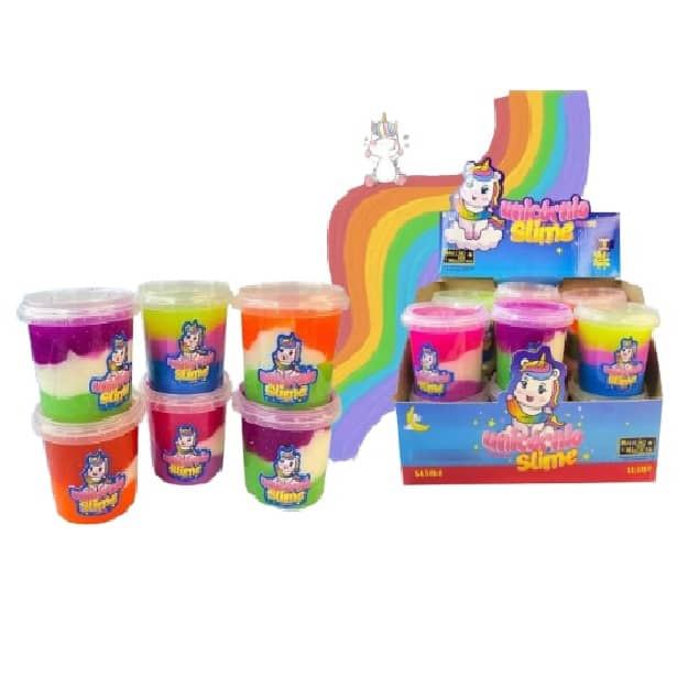 BRQ GEL PUXA PUXA SLIME UNICORCIO 180g